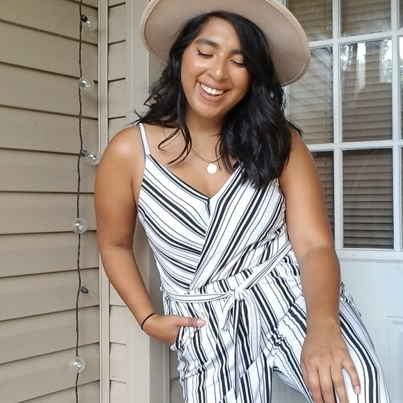 SWEET DREAMS STRIPED JUMPSUIT - Picture 4 of 15